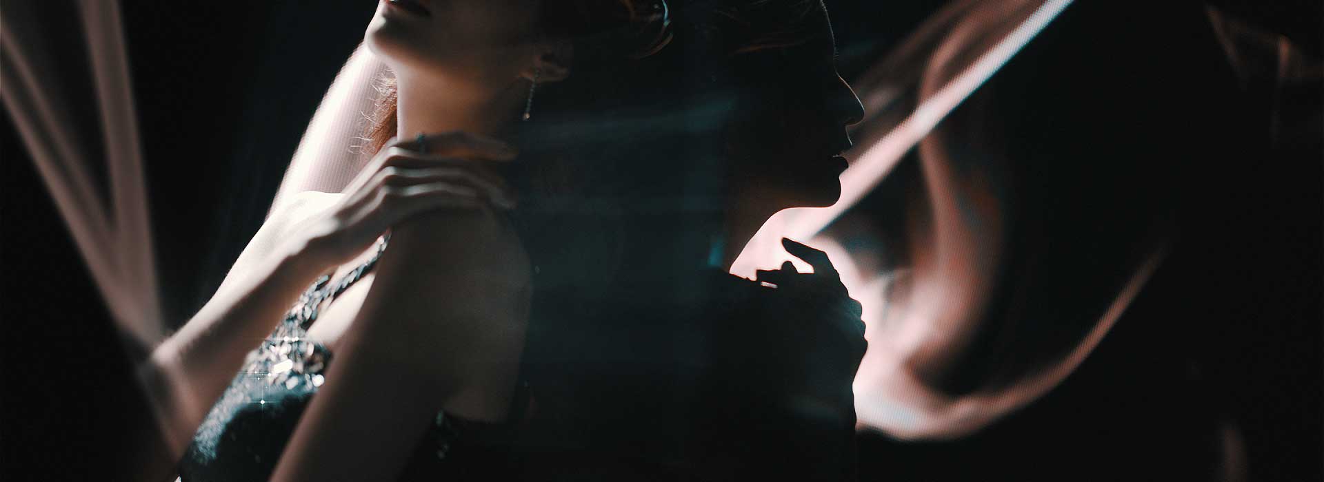Two woman. Still from Toyota Crown commercial