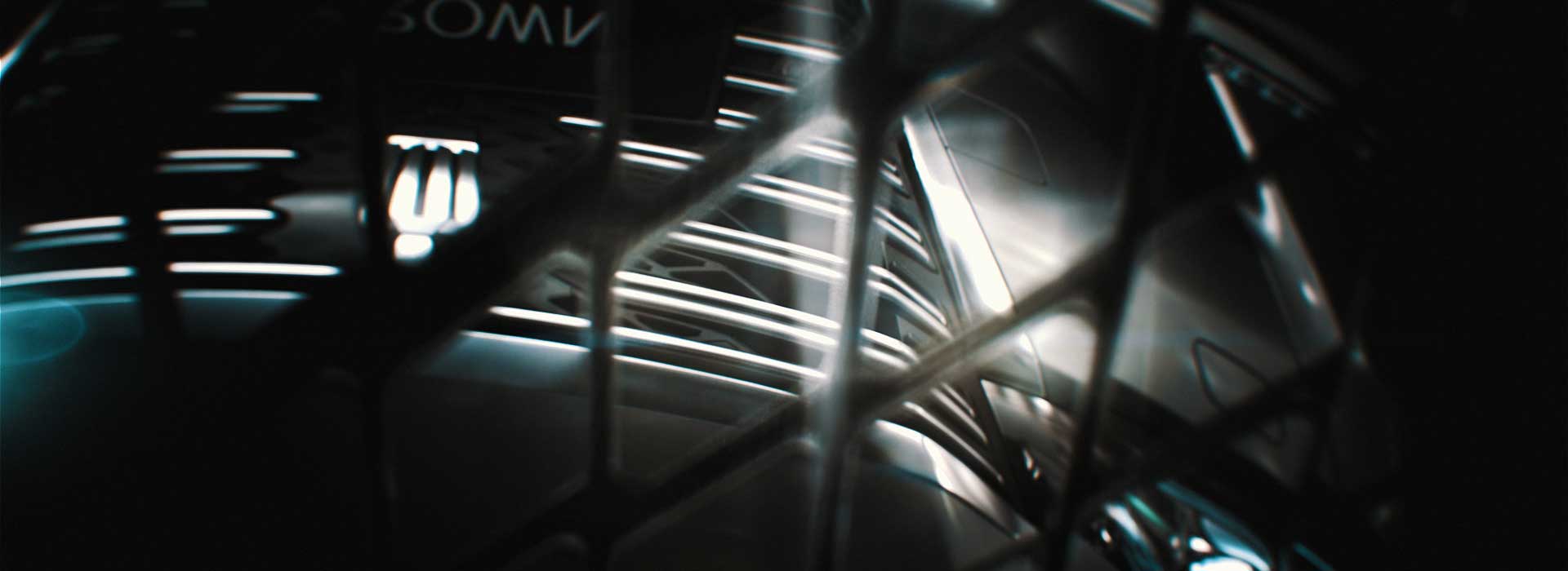 Detail front. Still from Toyota Crown commercial