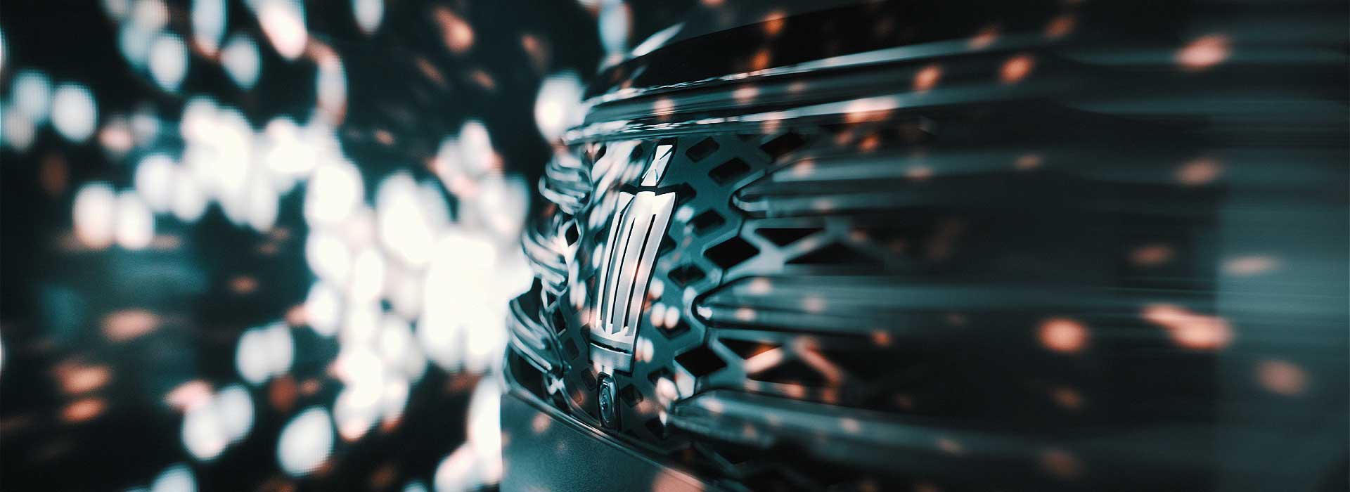 Frontview with effects. Still from Toyota Crown commercial