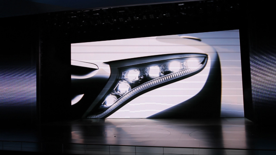 Stage. Mercedes-Benz IAA 2011 Trade Show. 