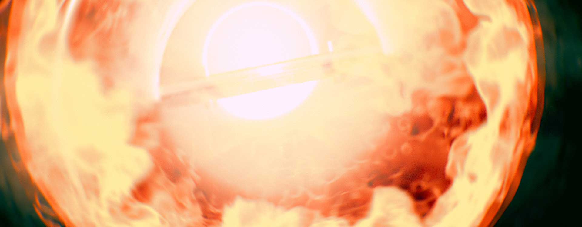 Flames CGI. Still from Toyota Hybrid Racing - Commercial Barbeque Design