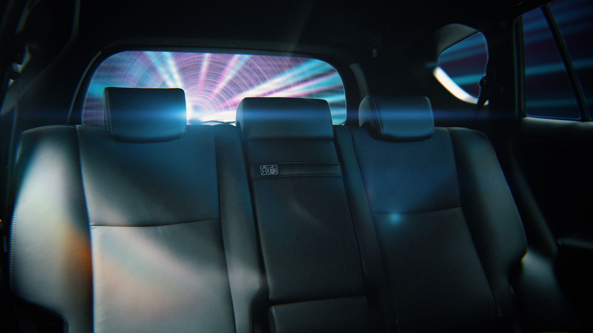 Backseat. Still from Toyota RAV4.